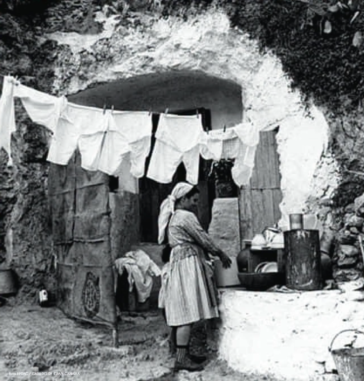 Cave house detail